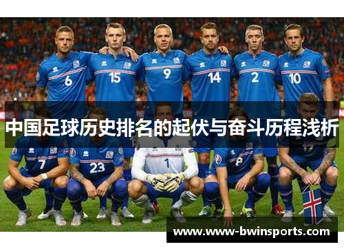 中国足球历史排名的起伏与奋斗历程浅析